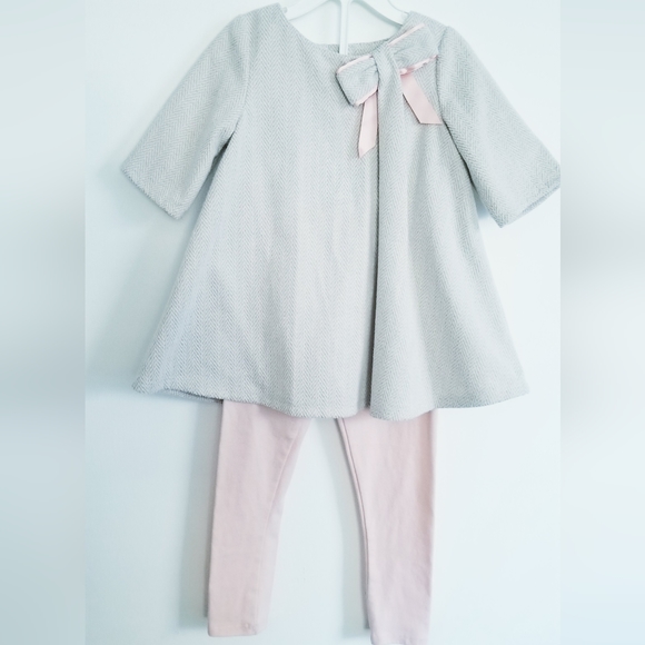 Tahari Girls Outfit Matching Top and Legging Set Size 4T - Picture 7 of 13